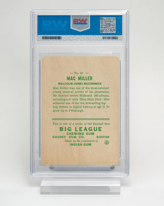 1933 Goudey - Mac Miller