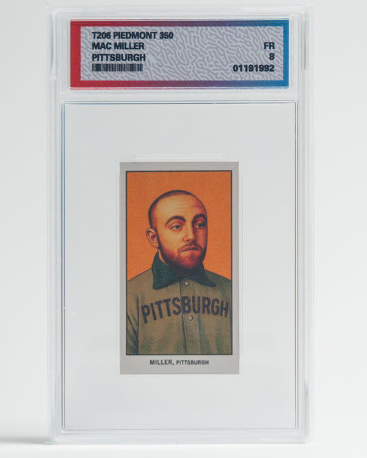 1909-1911 T206  Style Mac Miller Art Card