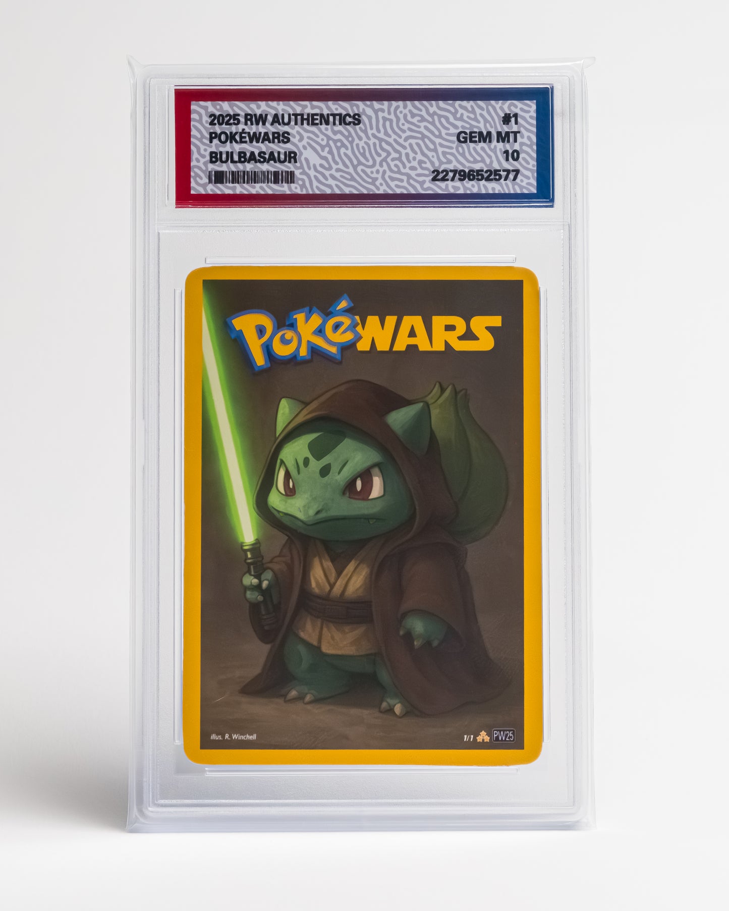 Custom Pokémon x Star Wars Trading Card Set (Squirtle, Pikachu & Bulbasaur) – Lightsaber Edition