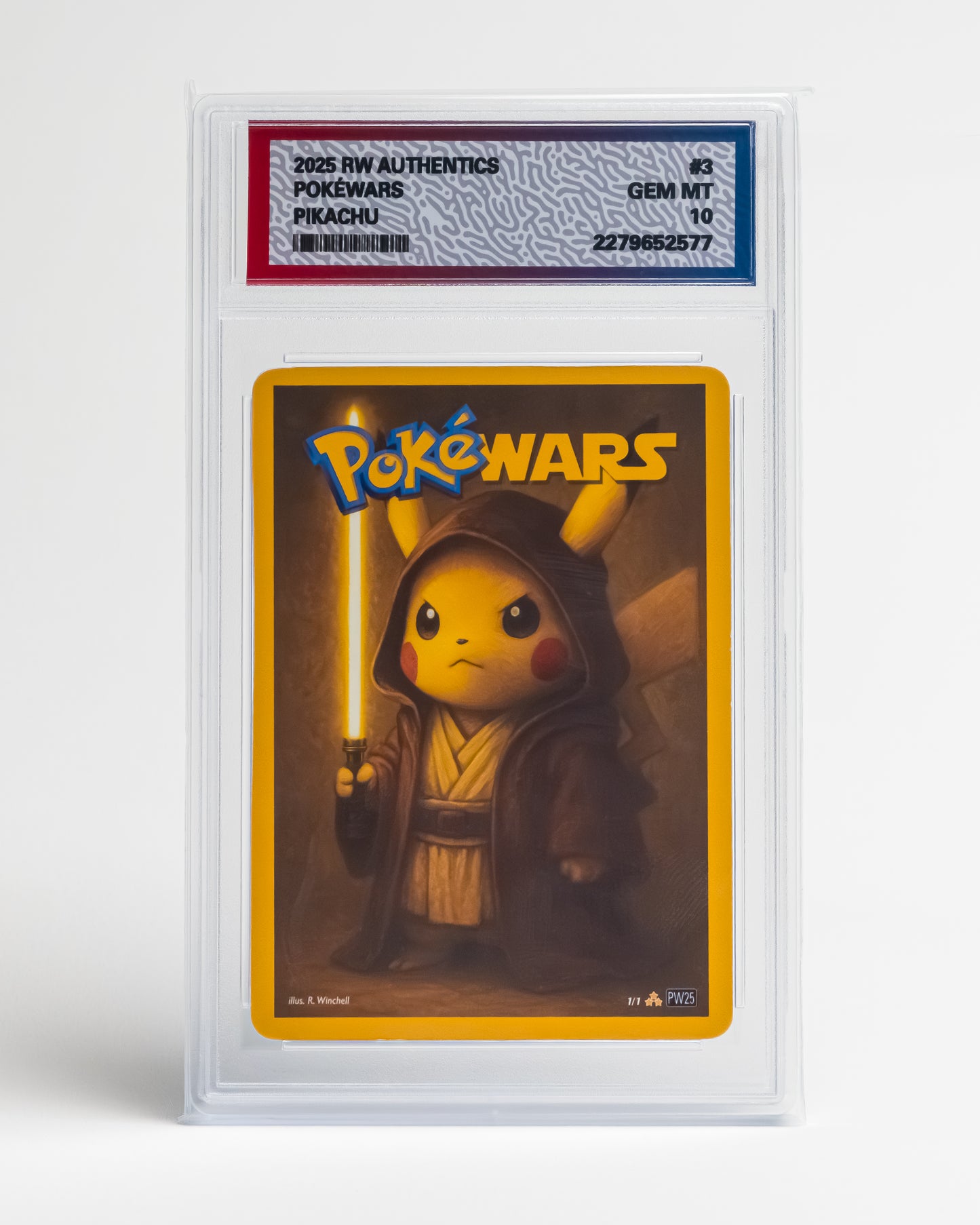 Custom Pokémon x Star Wars Trading Card Set (Squirtle, Pikachu & Bulbasaur) – Lightsaber Edition