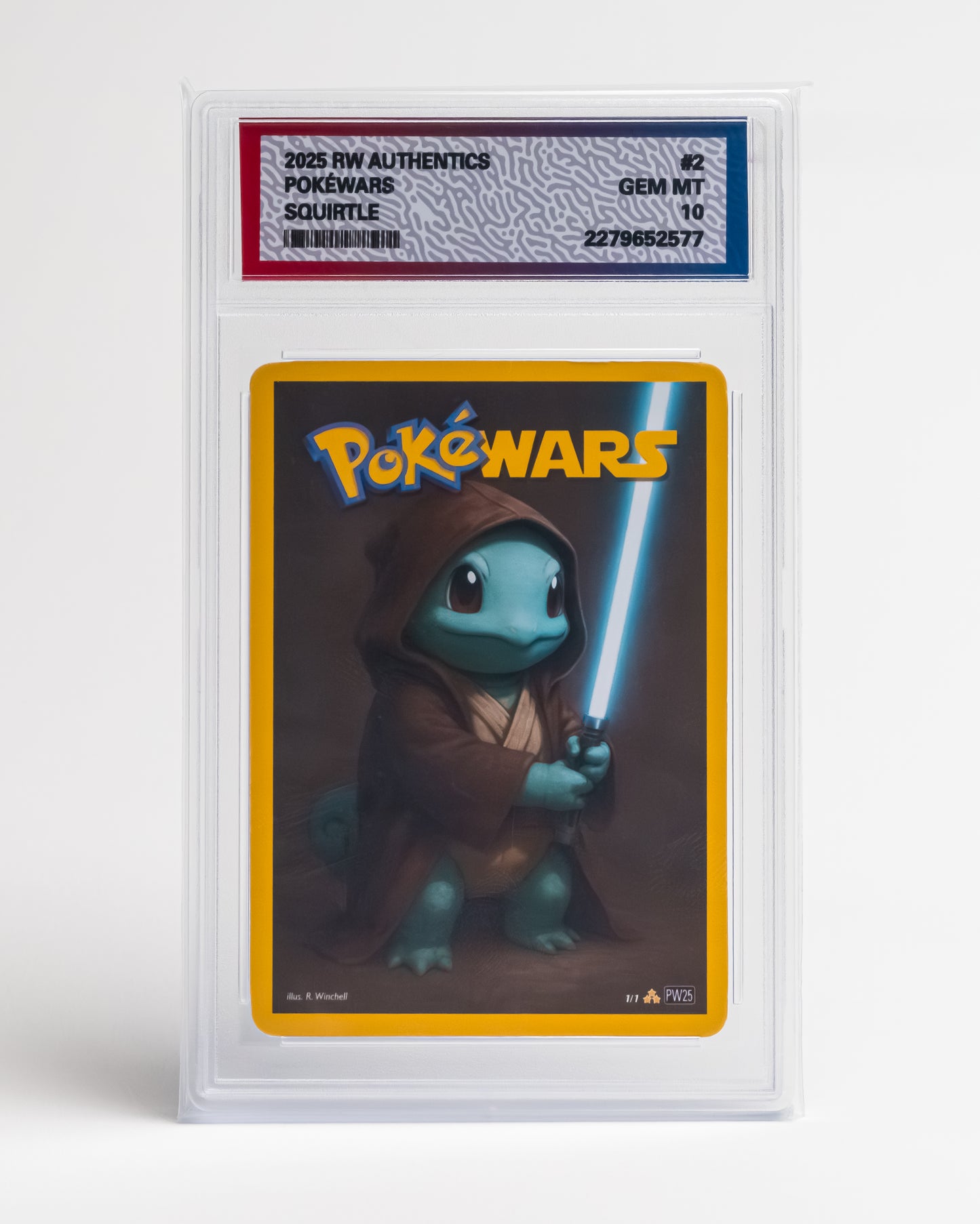 Custom Pokémon x Star Wars Trading Card Set (Squirtle, Pikachu & Bulbasaur) – Lightsaber Edition