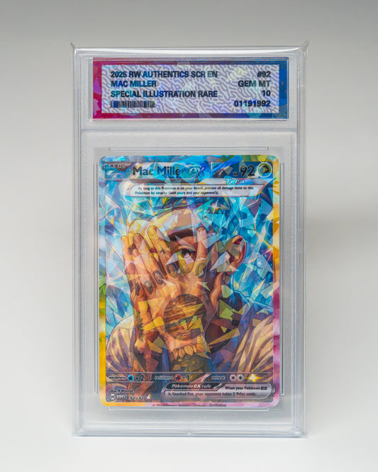 Mac Miller Pokémon Card  Stellar Tera Full Art Style