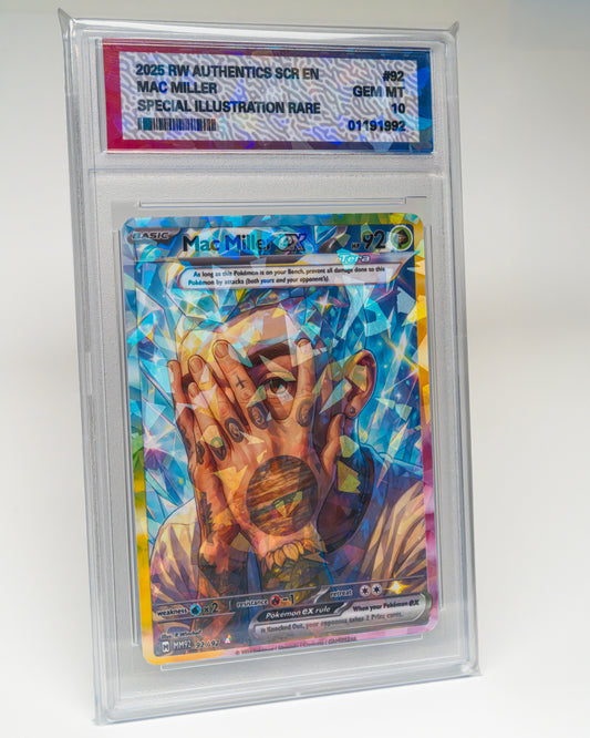 Mac Miller Pokémon Card  Stellar Tera Full Art Style