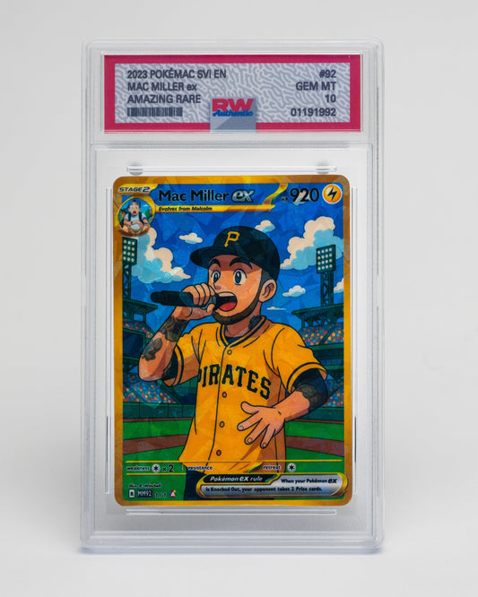 Mac Miller Pokémac Cracked Ice Holo Full Art