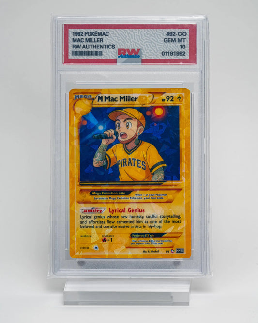 Mac Miller Pokémac Cracked Ice Holo