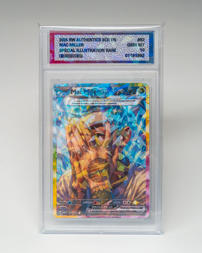 Mac Miller Pokémon Card  Stellar Tera Full Art Style