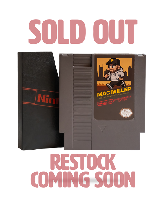 Custom Mac Miller NES Video Game — Most Dope Adventures: Blue Slide Quest