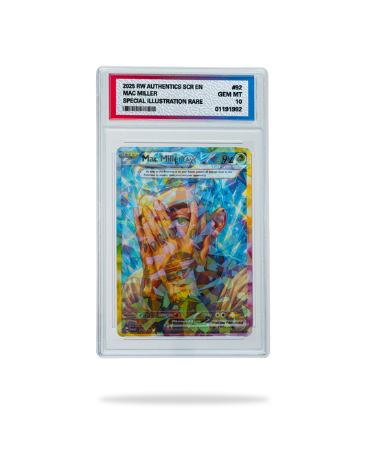 Mac Miller Pokémon Card  Stellar Tera Full Art Style